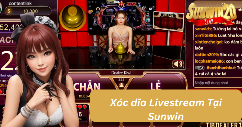 Xóc Dĩa Livestream – Tựa game tại cổng game Sunwin