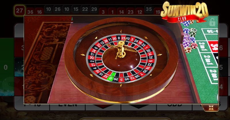 Luật chơi Roulette 3D tại Sunwin