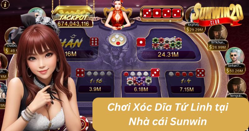 Xóc đĩa Tứ Linh Sunwin – Game Hot Thưởng Lớn